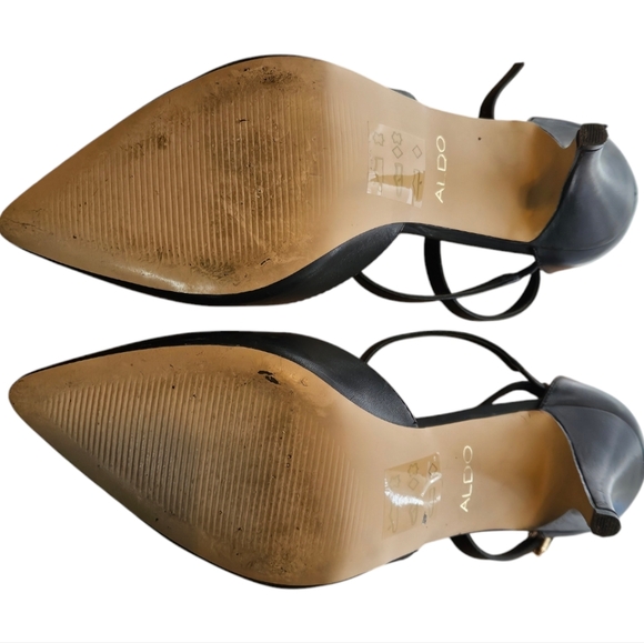 Aldo strappy black heel - size 7 - Picture 4 of 6